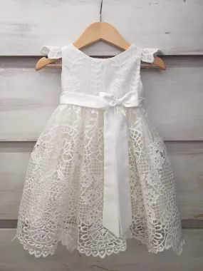 1810 Exquisite Lace Baptism / Christening Dress & Set