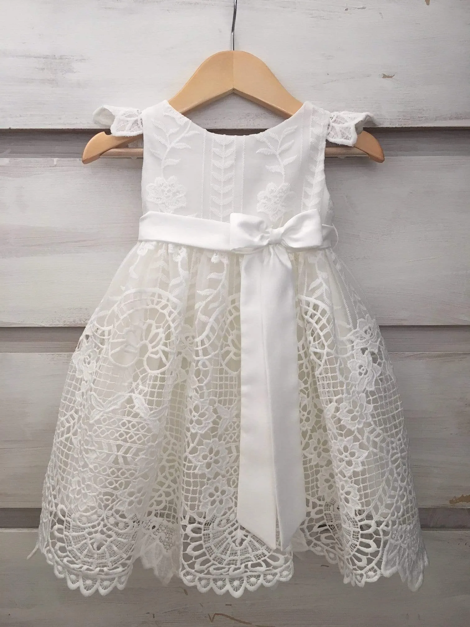 1810 Exquisite Lace Baptism / Christening Dress & Set
