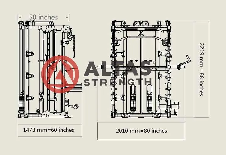 Altas Complete Smith Machine 3058