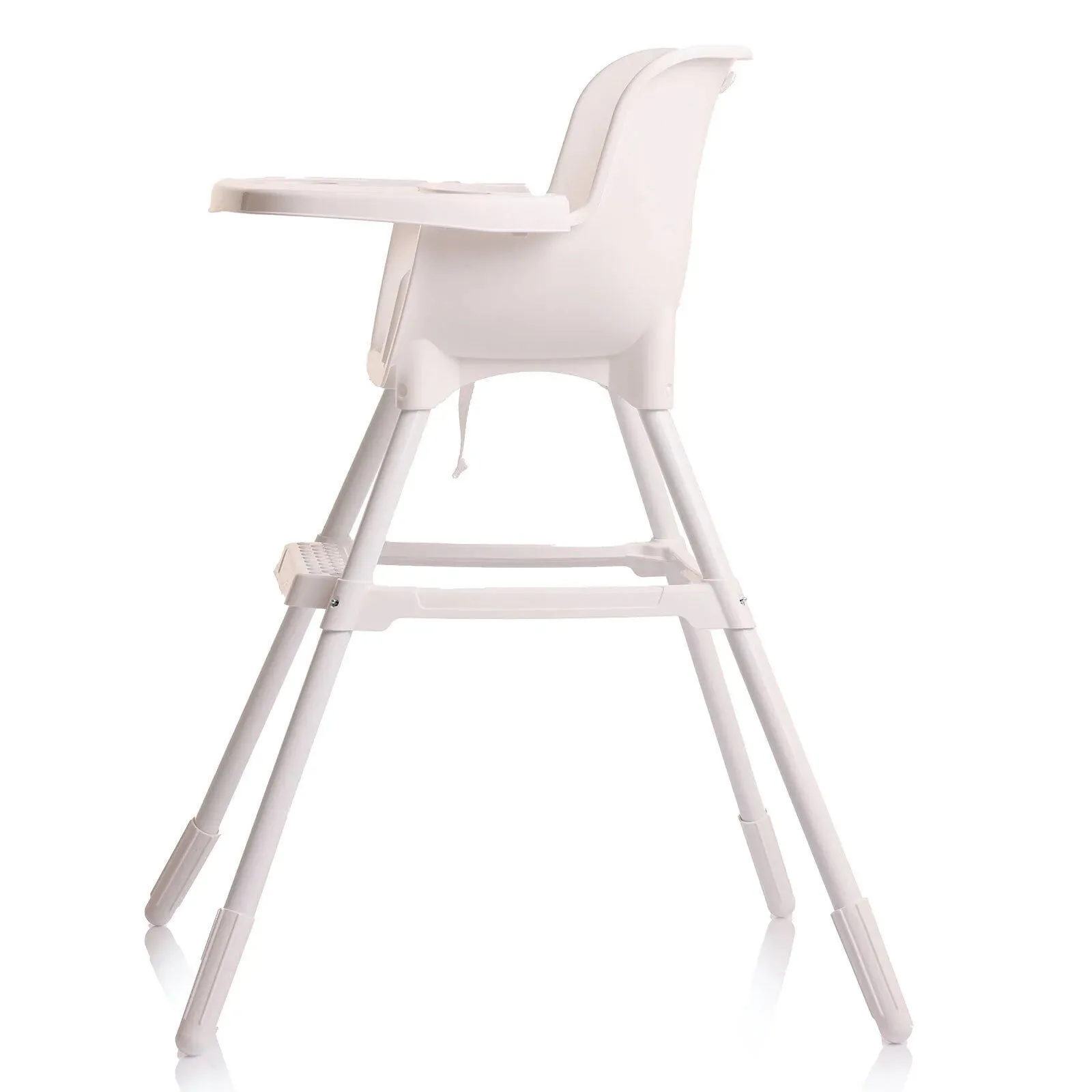 baby plus Pizza Highchair - White