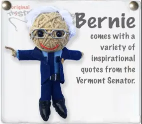 Bernie Sanders String Doll Keychain