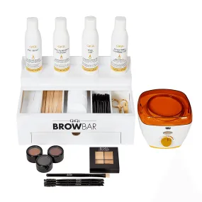 Brow Bar Kit (Full size with 14oz warmer & wax)