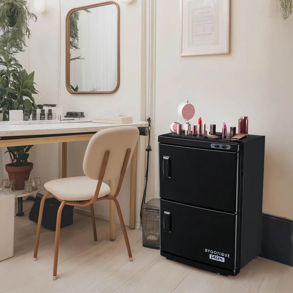 Byootique 46L Towel Warmer Cabinet Heated Double Door