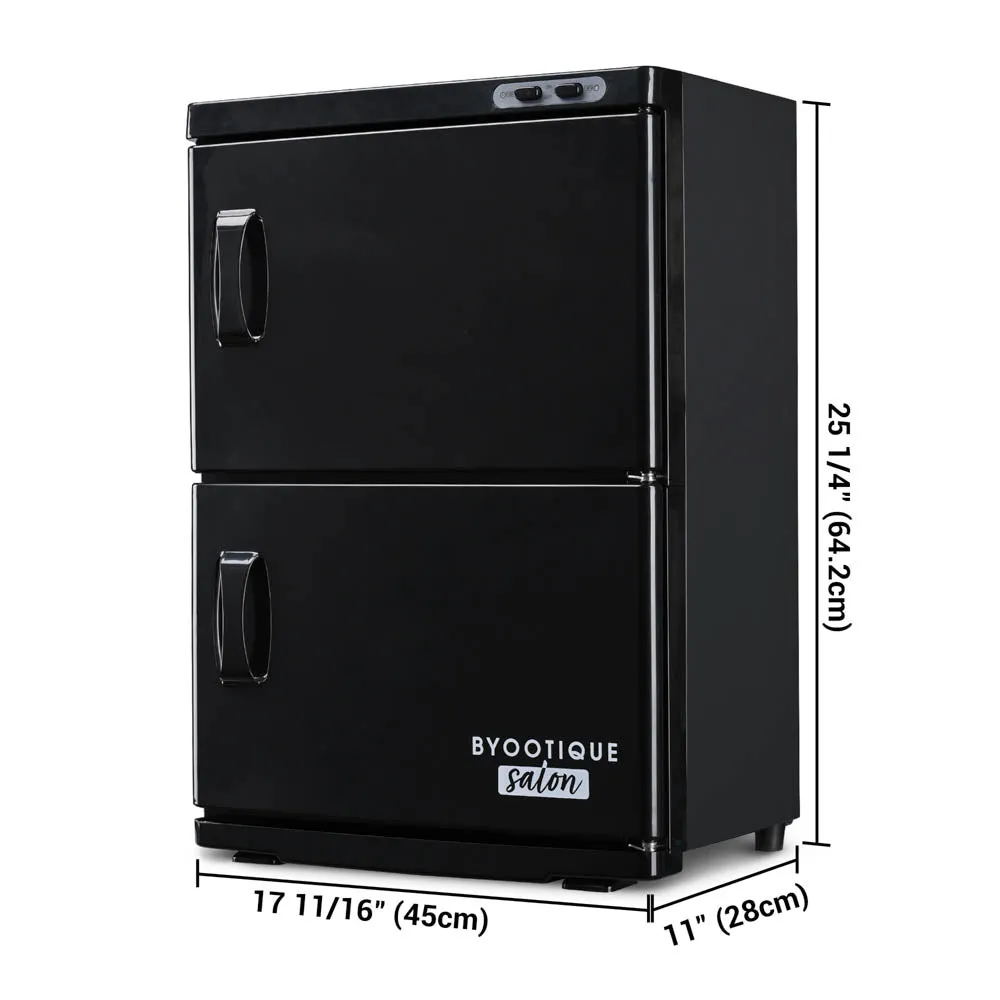 Byootique 46L Towel Warmer Cabinet Heated Double Door