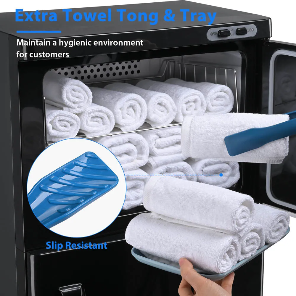 Byootique 46L Towel Warmer Cabinet Heated Double Door