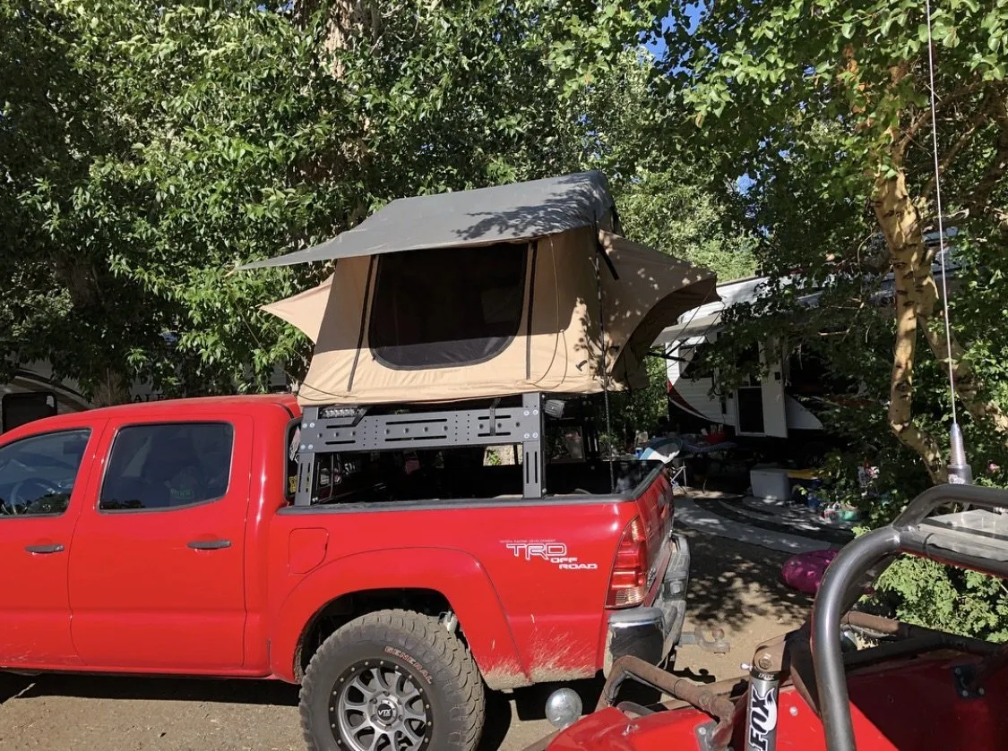 Cali Raised LED 2005-2022 Toyota Tacoma Overland Bed Rack