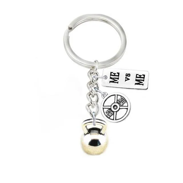 DOUBLE NOSE Kettlebells Weight Plate Crossfit Inspire Fitness Bodybuilding Men Women Key Holders