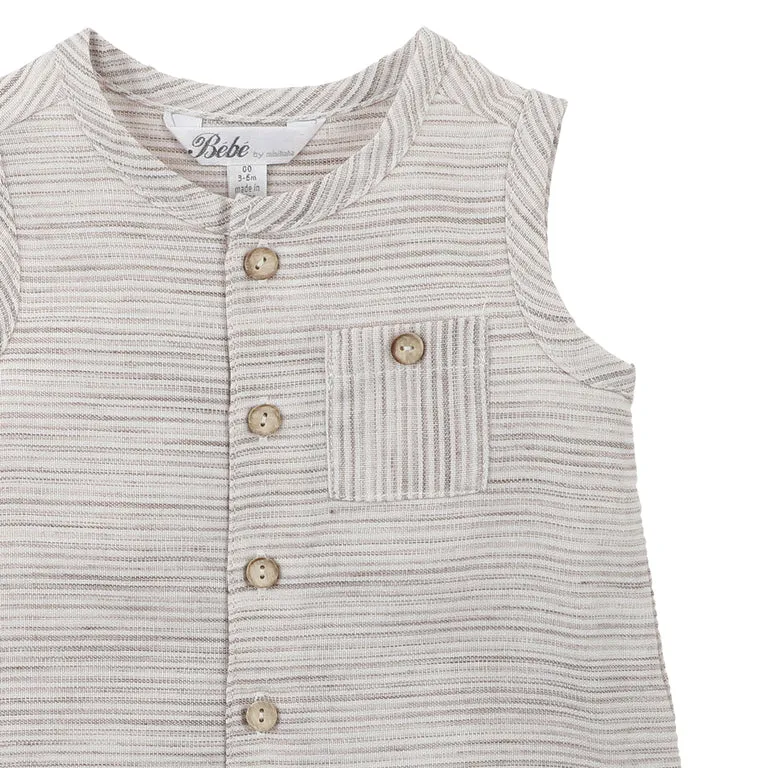 EDWARD SLEEVELESS ROMPER
