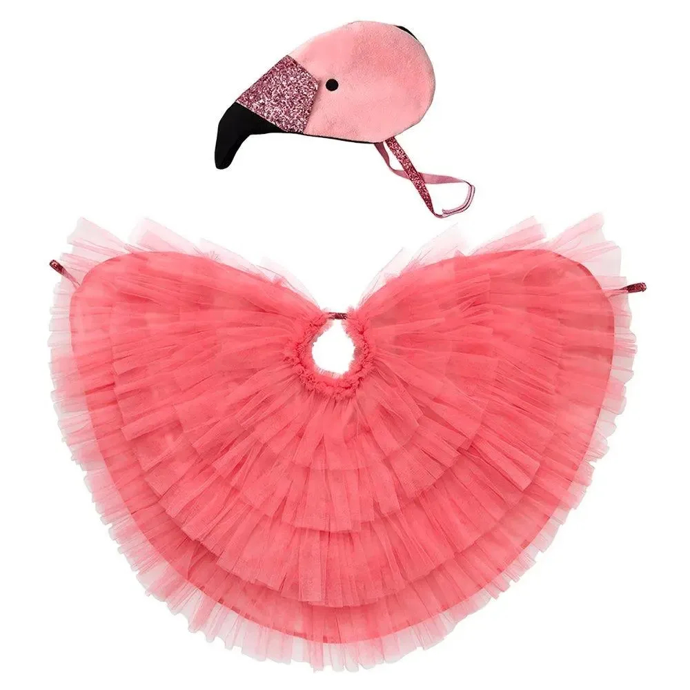 Flamingo  Cape Dress Up Meri Meri
