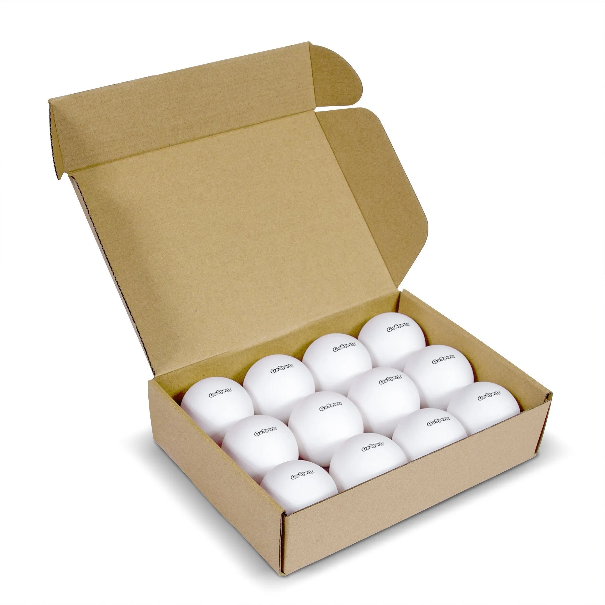 GoSports 55mm XL Table Tennis Balls 12 Pack
