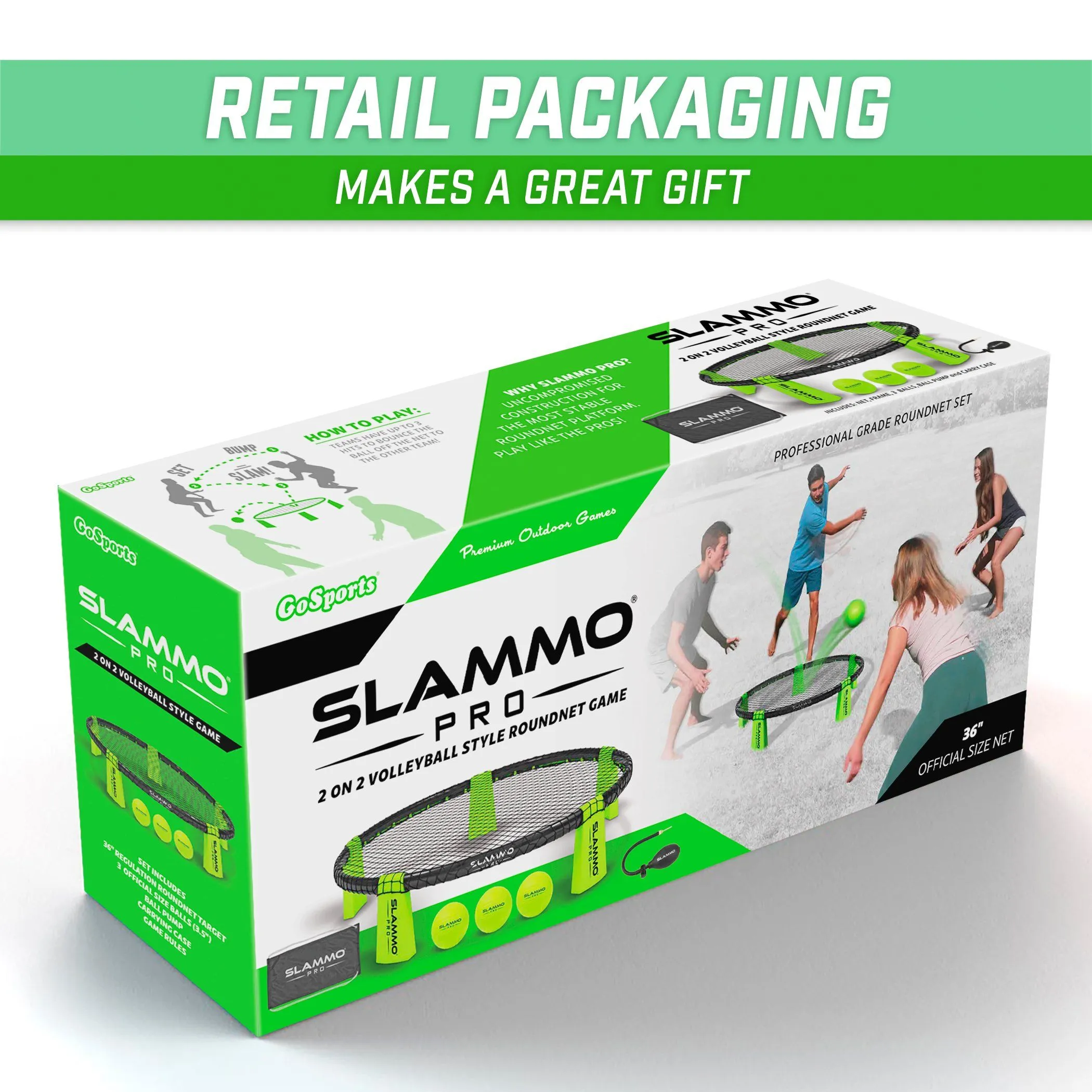 GoSports SLAMMO PRO Game Set