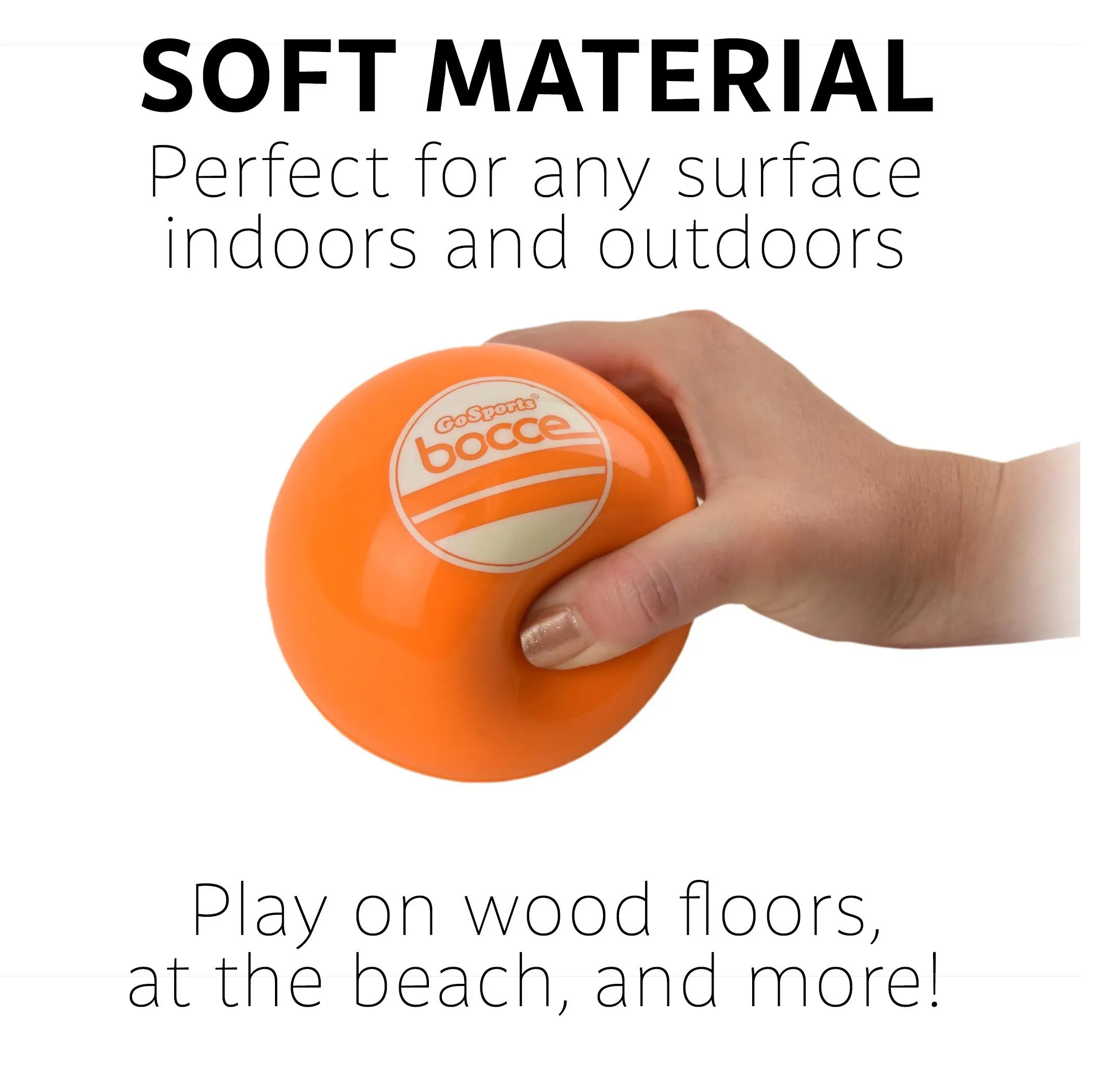 GoSports Soft Bocce Set