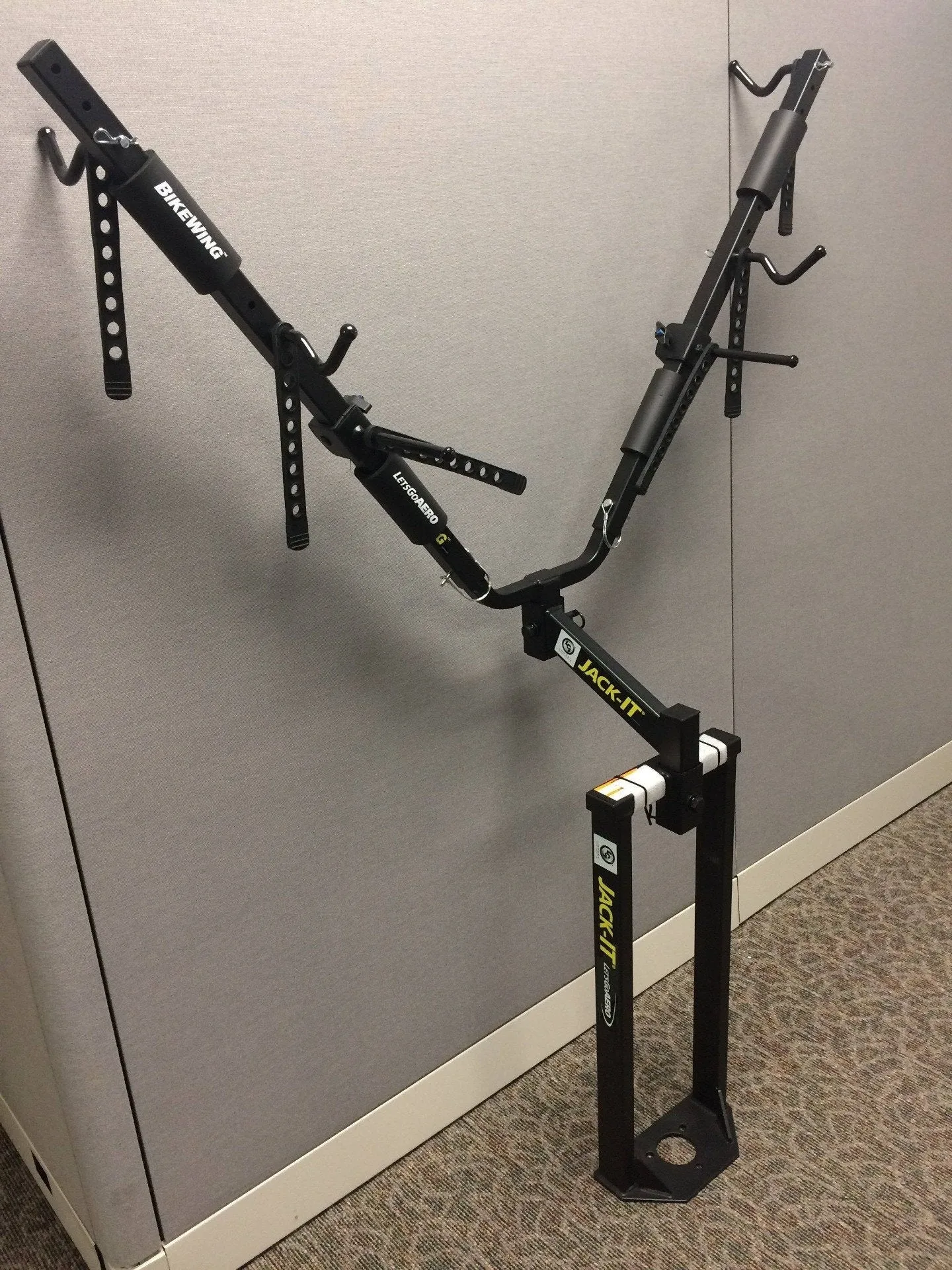 Jack-It BikeWing Bicycle Rack for Campers