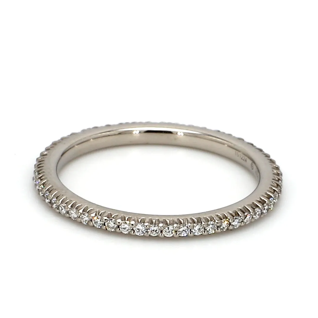 Machine-Set Eternity Band