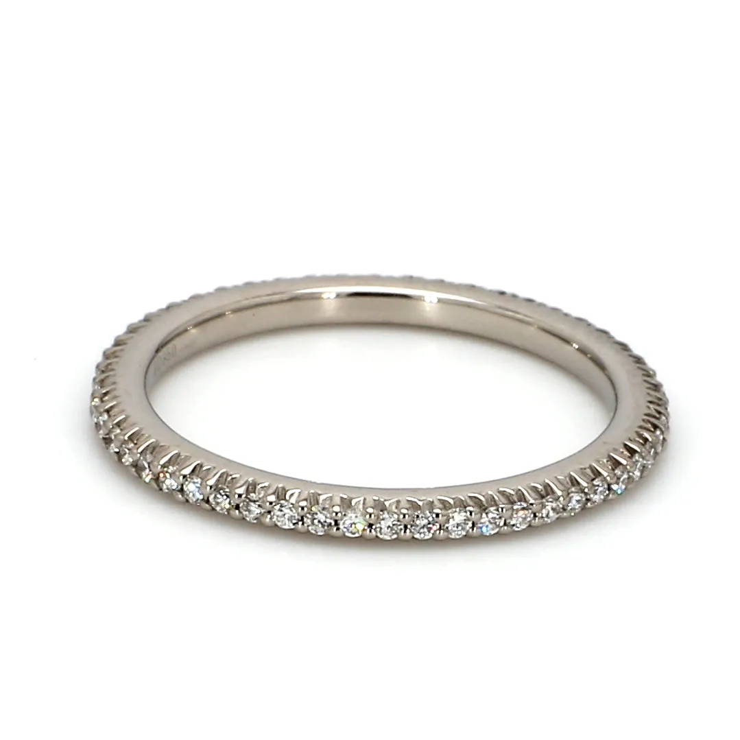 Machine-Set Eternity Band