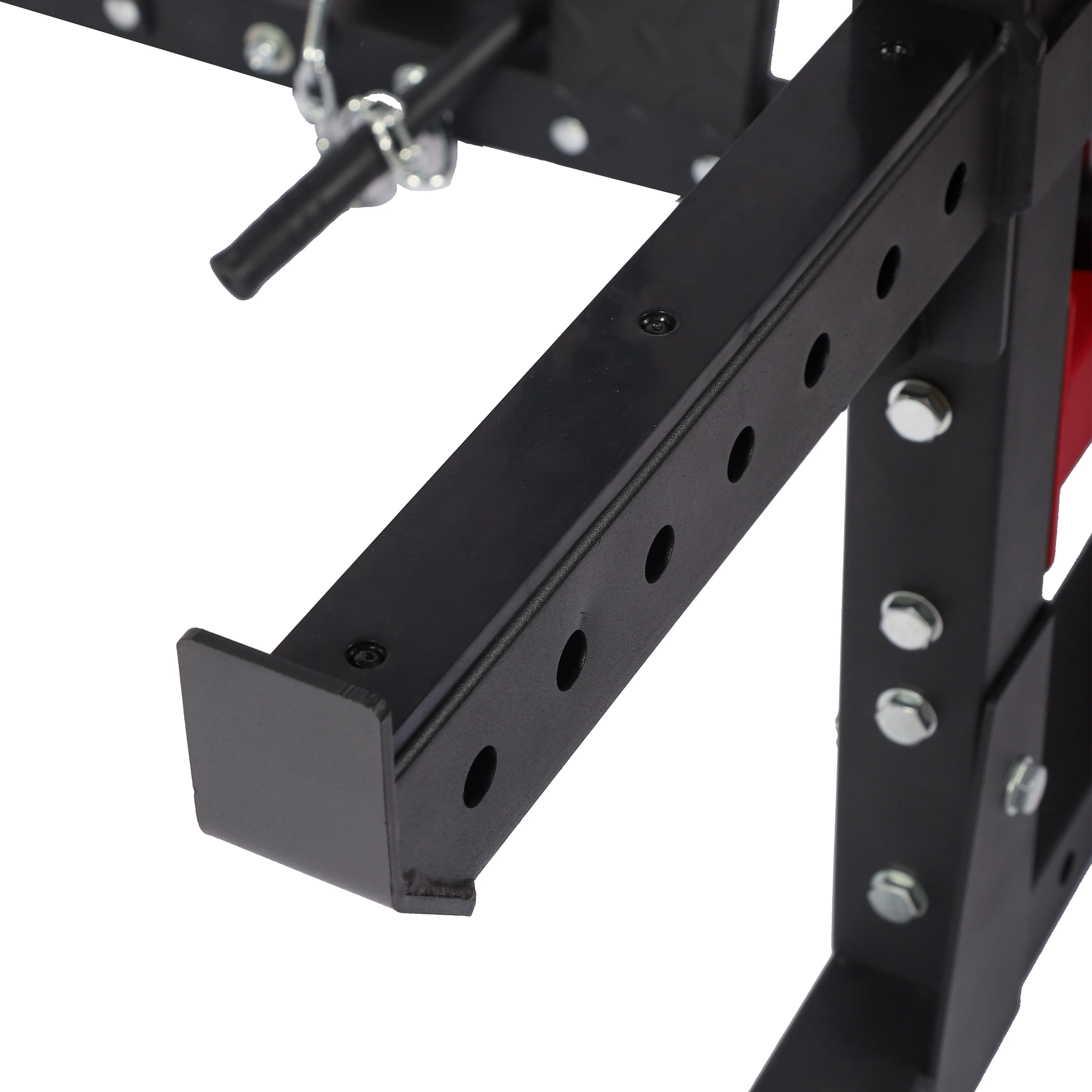 Multifunctional Half Rack Smith Machine Lat Pull Down Chest Press Dip Bar Landmine