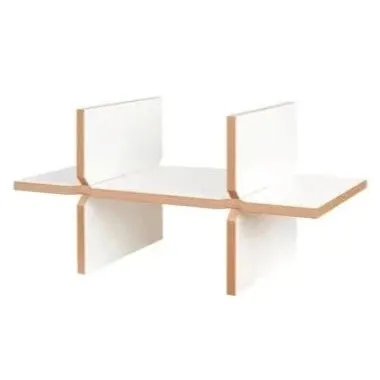 Quirky Modern Open Book Shelf/Shoe Rack Unit For Lobby/Passage/Living Room By Miza