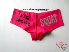 Squat Underwear - Squat Panties - Squat Gift - Squat Gifts - Squat - This is why I squat - Cute underwear - Cute panties - Work out gifts