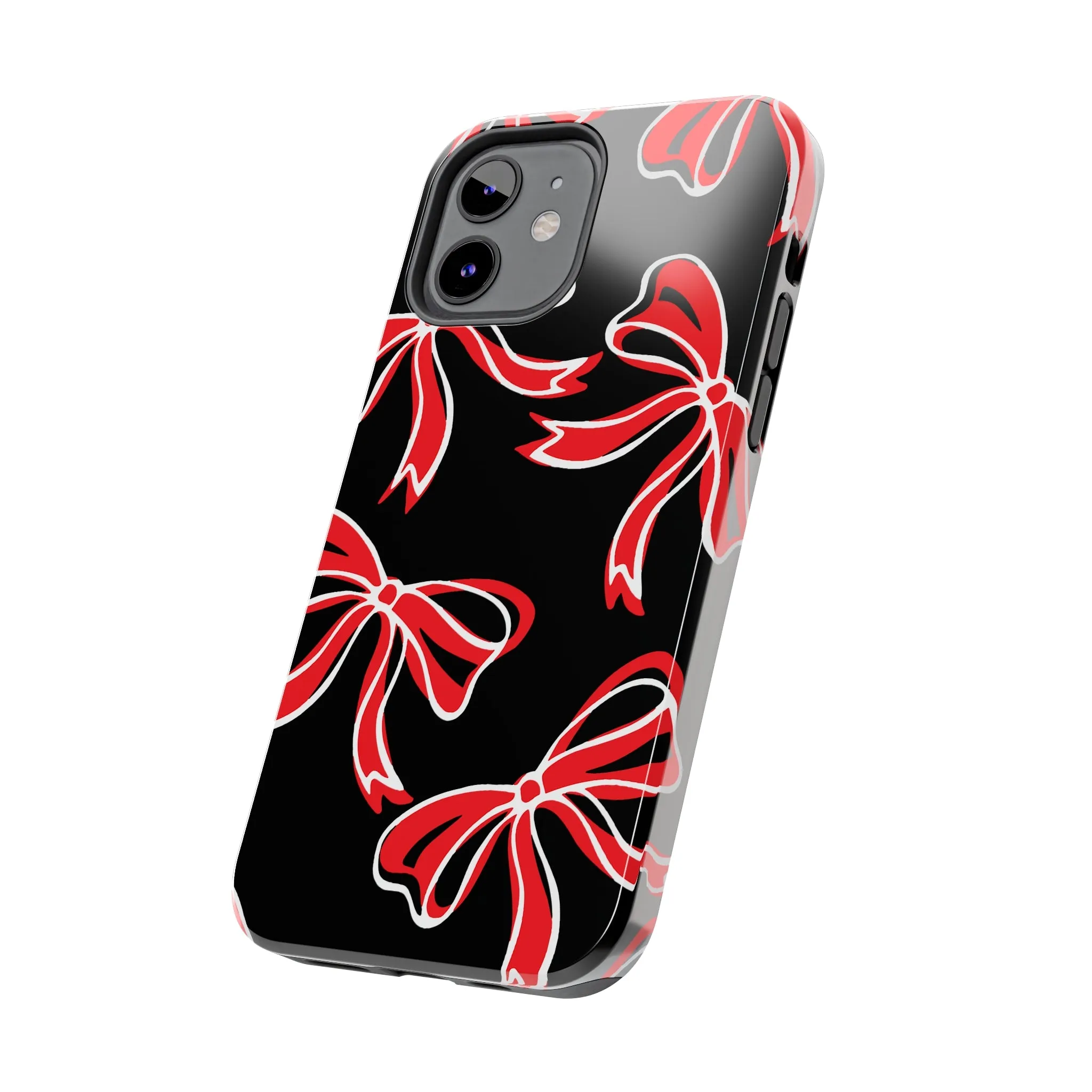 Trendy Black and Red Iphone Case